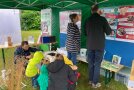 Am Stand des AELF wurde gemolken