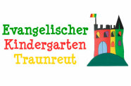 Logo und Schriftzug "Evangelischer Kindergarten Traunreut"
